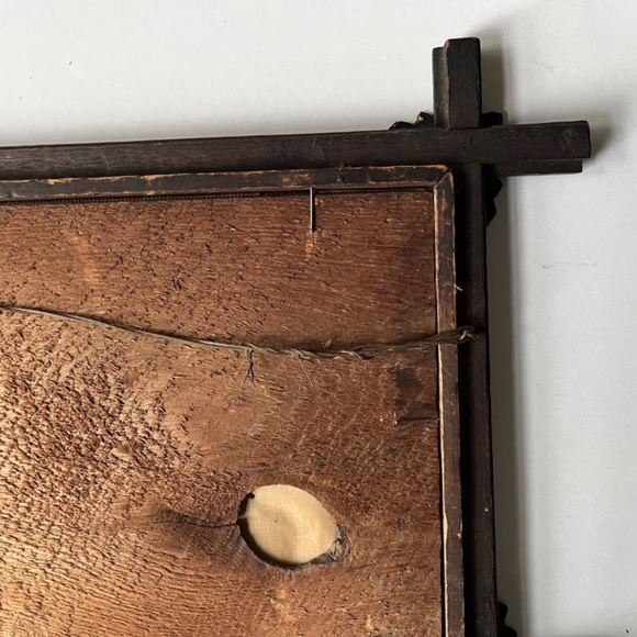 VTG No Place Like Home Embroidered Victorian Frame Needlepoint Oz Inspiration - Picture 14 of 16